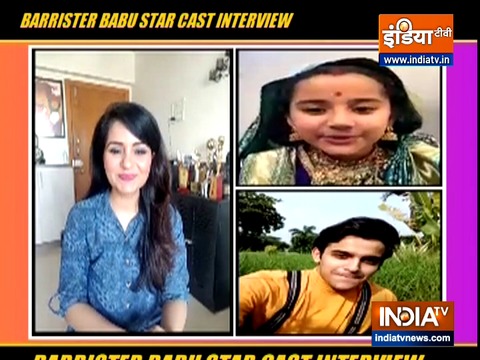 In conversation with Barrister Babu stars Aura Bhatnagar and Pravisht Mishra