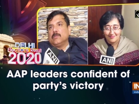 Delhi election results: AAP leaders confident of party's victory