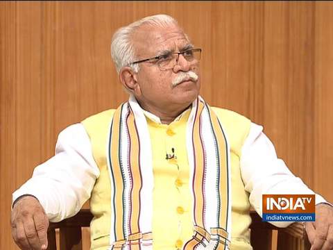 Manohar Lal Khattar in Aap Ki Adalat: Staying with PM Modi for 5 years a learning experience for me