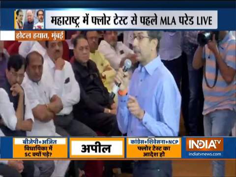 Our fight is not just for power, our fight is for 'Satyamev Jayate.'says, Uddhav Thackeray