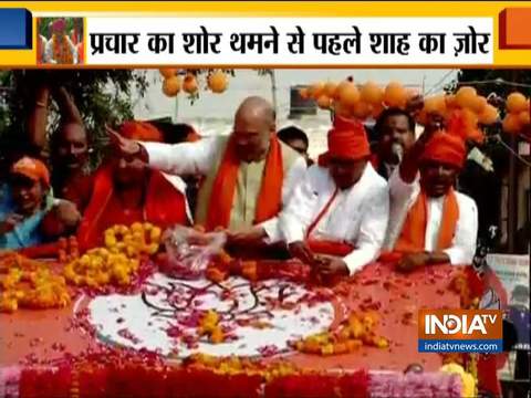 Amethi: Amit Shah to hold roadshow for Smriti Irani