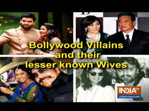 Bollywood villains and their super wives- Pictures