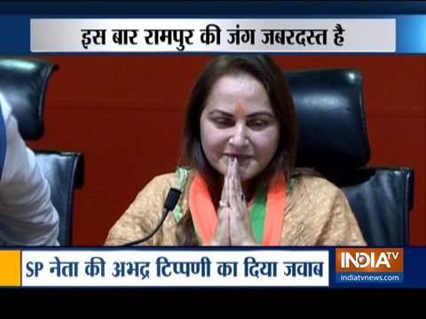 Jaya Prada returns to constituency Rampur, bats for PM and her new party