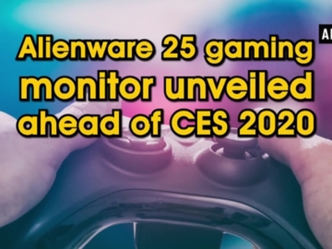 Alienware 25 gaming monitor unveiled ahead of CES 2020