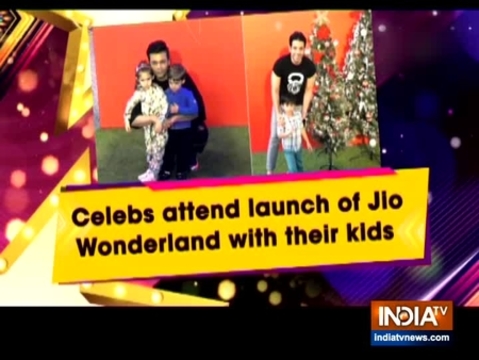 Celebs attend launch of Jio Wonderland with their kids