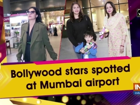 Bollywood stars spotted at Mumbai airport