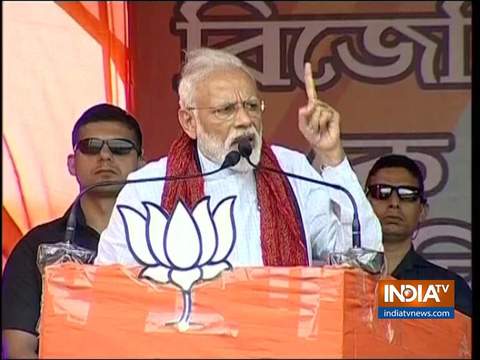 Your 'Modi-Modi' chants are giving Didi sleepless nights, says PM Modi in West Bengal