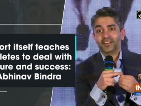 Sport itself teaches athletes to deal with failure and success: Abhinav Bindra