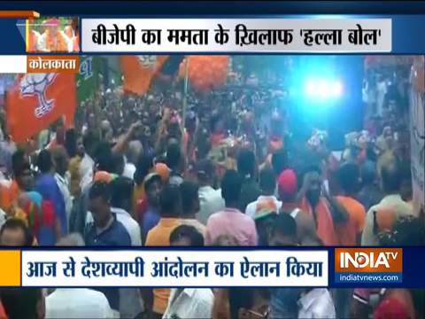 Violence breaks out at BJP President Amit Shah's roadshow in Kolkata