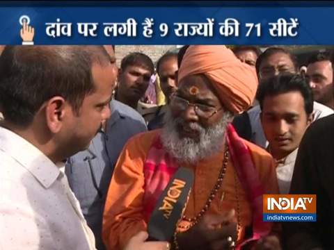 General election, Phase 4:  This time Modi tsunami will win over 400 seats, says BJP leader Sakshi Maharaj