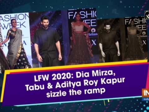 LFW 2020: Dia Mirza, Tabu and Aditya Roy Kapur sizzle the ramp