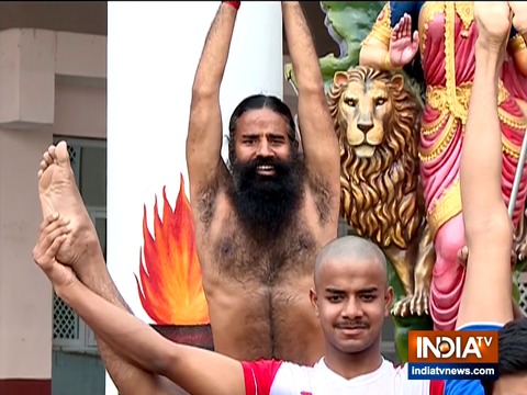 Rhythmic yoga helps you in getting fit along with entertainment, says Swami Ramdev