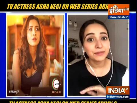 TV actress Asha Negi on her OTT release Abhay 2