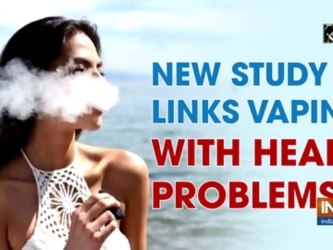 New study links vaping with heart problems