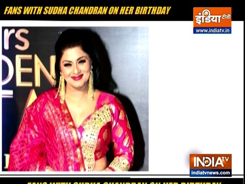 Look how fans surprised Sudha Chandran on her birthday