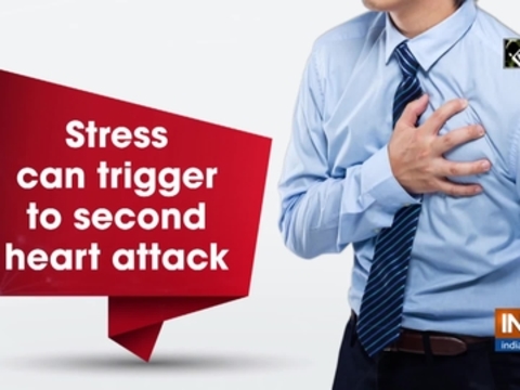 Stress can trigger to second heart attack