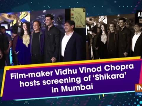 Film-maker Vidhu Vinod Chopra hosts screening of 'Shikara' in Mumbai