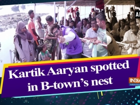 Kartik Aaryan spotted in B-town's nest