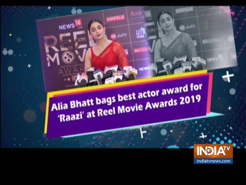 Alia Bhatt wins another award for her performance in Raazi.