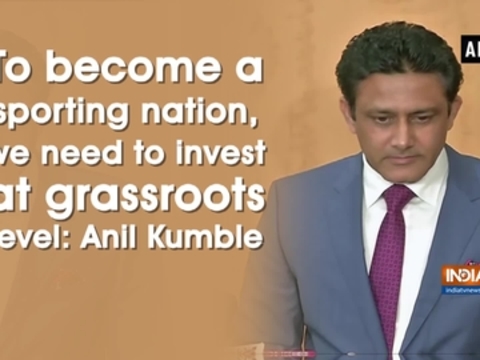 To become a sporting nation, we need to invest at grassroots level: Anil Kumble