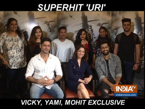 Vicky Kaushal, Yami Gautam, Mohit Raina express gratitude towards fan for Uri success