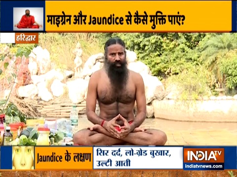 Swami Ramdev says people suffering from Jaundice should perform yogasanas slowly