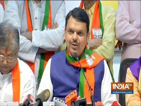 I am grateful to the people of Maharashtra for accepting the BJP-Shiv Sena alliance: Devendra Fadnavis