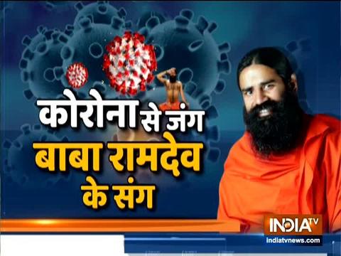 Swami Ramdev's 3 effective yoga poses to improve eyesight in kids