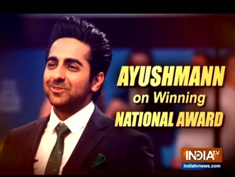 Ayushmann Khurrana expresses his happiness on winning National Award