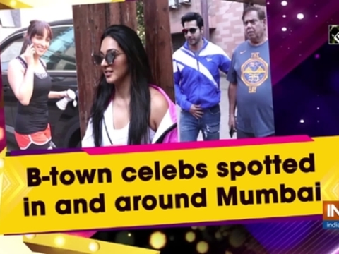 B-town celebs spotted in and around Mumbai