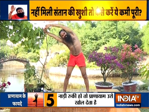 Know today's yoga challenge from Swami Ramdev