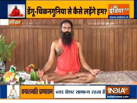 Swami Ramdev shares ways to reduce abdominal pain and hair loss