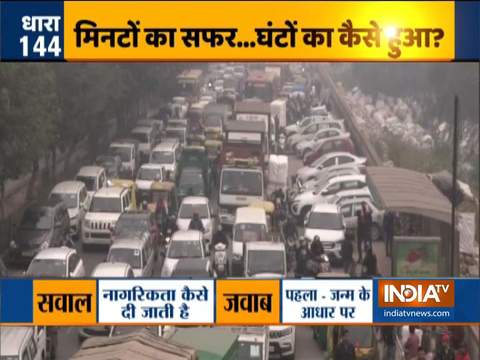 Exclusive: Anti-CAA protests caused huge traffic jams in Gurugram, Delhi