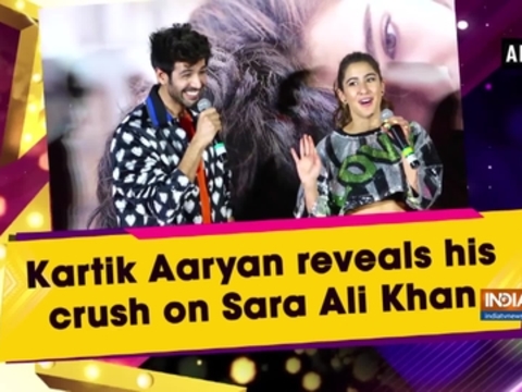 Kartik Aaryan reveals his crush on Sara Ali Khan