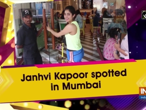 Janhvi Kapoor spotted in Mumbai