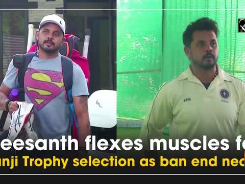 Sreesanth flexes muscles for Ranji Trophy selection as ban end nears