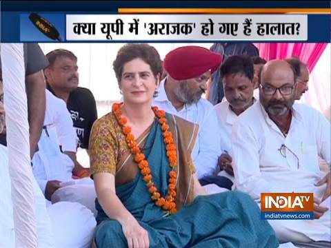 Priyanka Gandhi slams Yogi government over prisoner's death