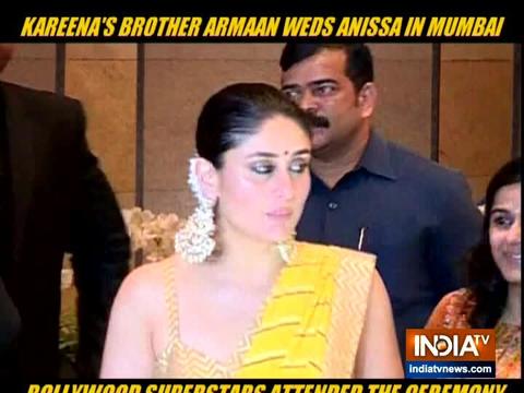 Bollywood celebs dazzle at Armaan Jain-Anissa Malhotra's wedding reception