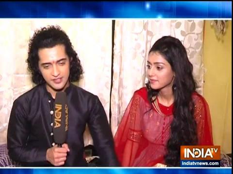 Radha Krishna stars Sumedh and Mallika meet special fans