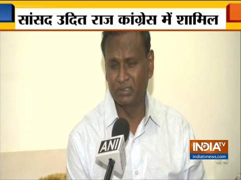 BJP leader Udit Raj joins Congress