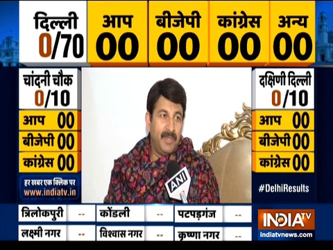 Manoj Tiwari confident of BJP forming govt in Delhi, says we will win not less than 48 seats