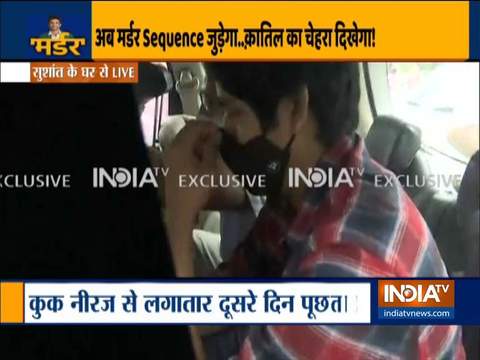 CBI along with Forensic team arrive at Sushant's residence to re-create the crime scene