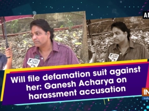 Will file defamation suit against her: Ganesh Acharya on harassment accusation