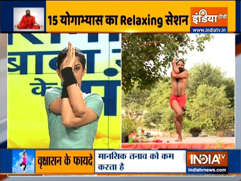 Treat hypertensionn with Swami Ramdev's effective yoga tips