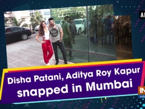 Disha Patani, Aditya Roy Kapur snapped in Mumbai