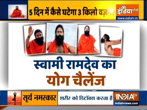 Look how people aced Swami Ramdev's yoga challenge