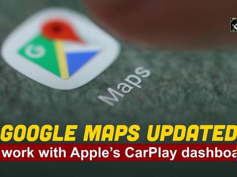 Google Maps updated to work with Apple's CarPlay dashboard