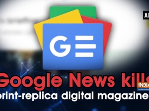 Google News kills print-replica digital magazines