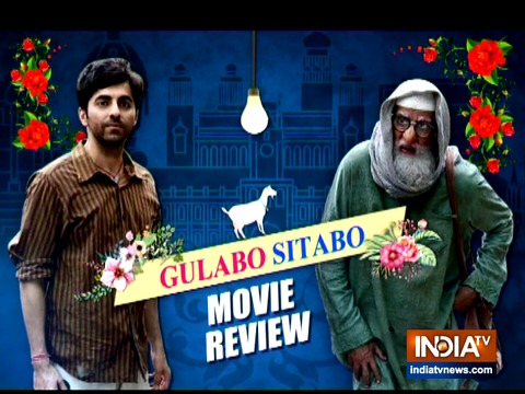 Exclusive: Taran Adarsh reviews Gulabo Sitabo for India TV viewers