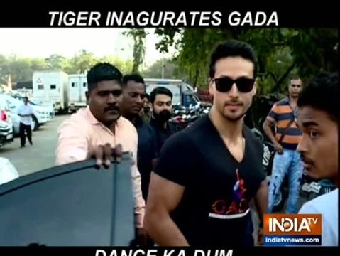 Tiger Shroff inaugurates GADA